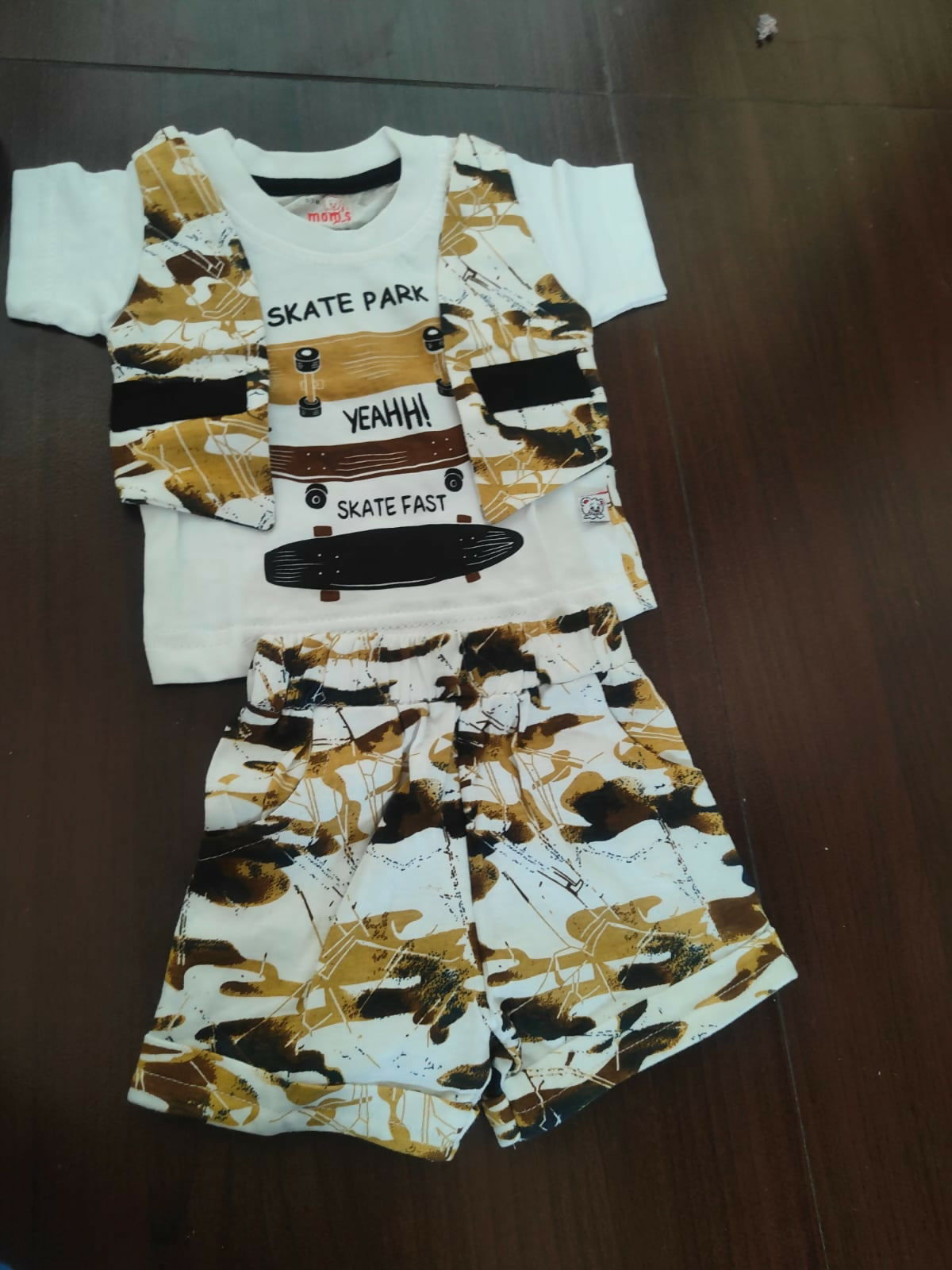 Baby Boy Dress – T-Shirt And Shorts Set