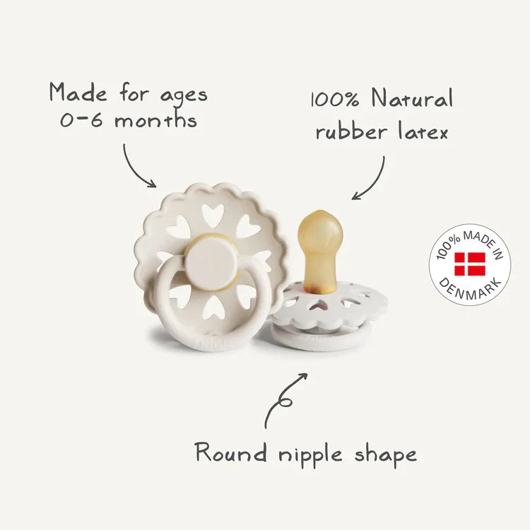 FRIGG Fairytale Latex Baby Pacifier 0-6M 1-Pack Ole Lukoie - Size 1