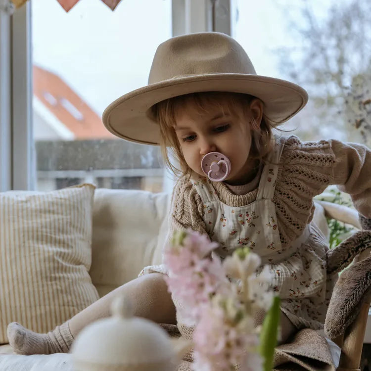 FRIGG Moon Phase Latex Baby Pacifier 0-6M 1-Pack Soft Lilac - Size 1