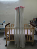 FURNIFEST Wooden Baby Cot/Crib in Almost New condition featuring sturdy wooden construction, spacious sleeping area, protective side rails, and a classic design for a comfortable nursery setup.