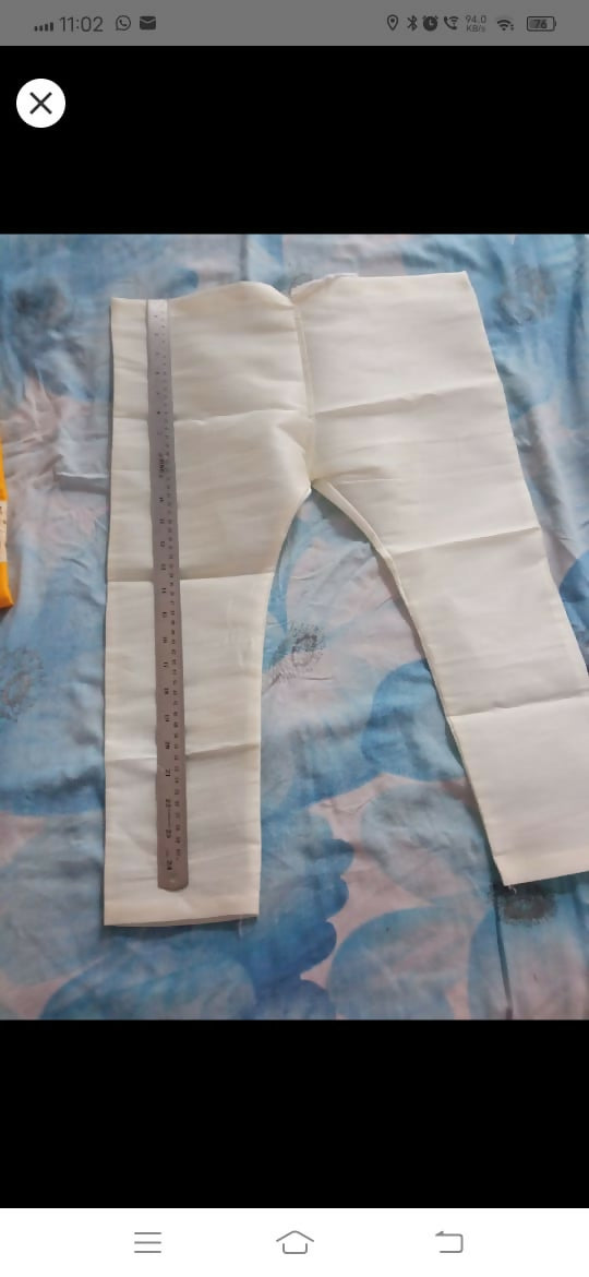 Wrap your baby boy in elegance and comfort with this Chanderi silk kurta pajama, perfect for special celebrations!