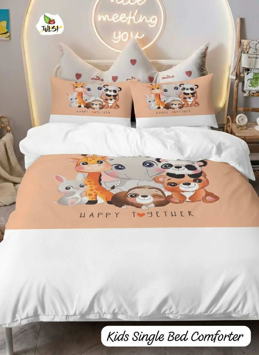 Single bed kids comforter