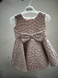 Pale Pink Frock For Baby Girl , 6 Months - 12 Months
