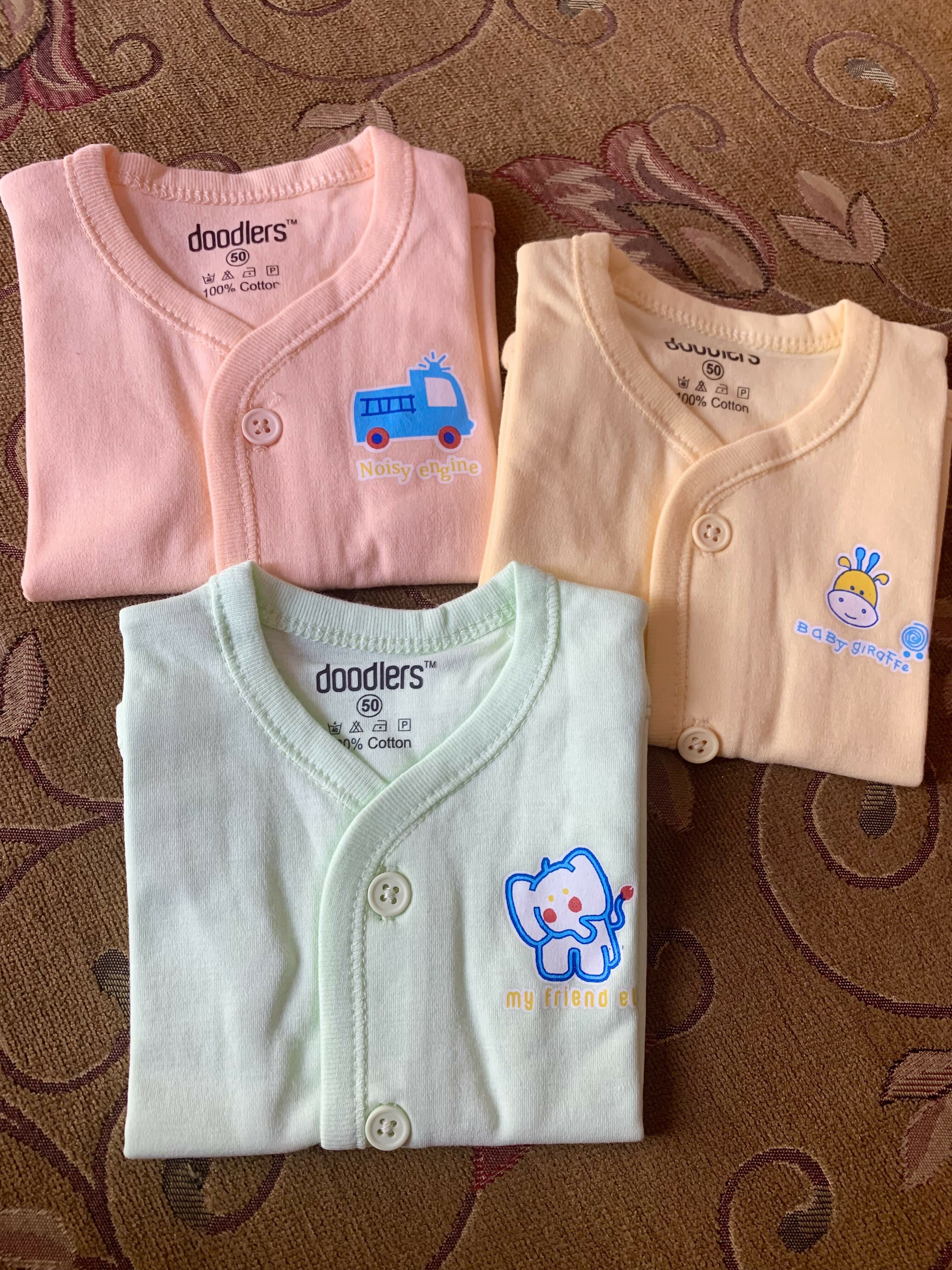Front open vest for newborn 2025