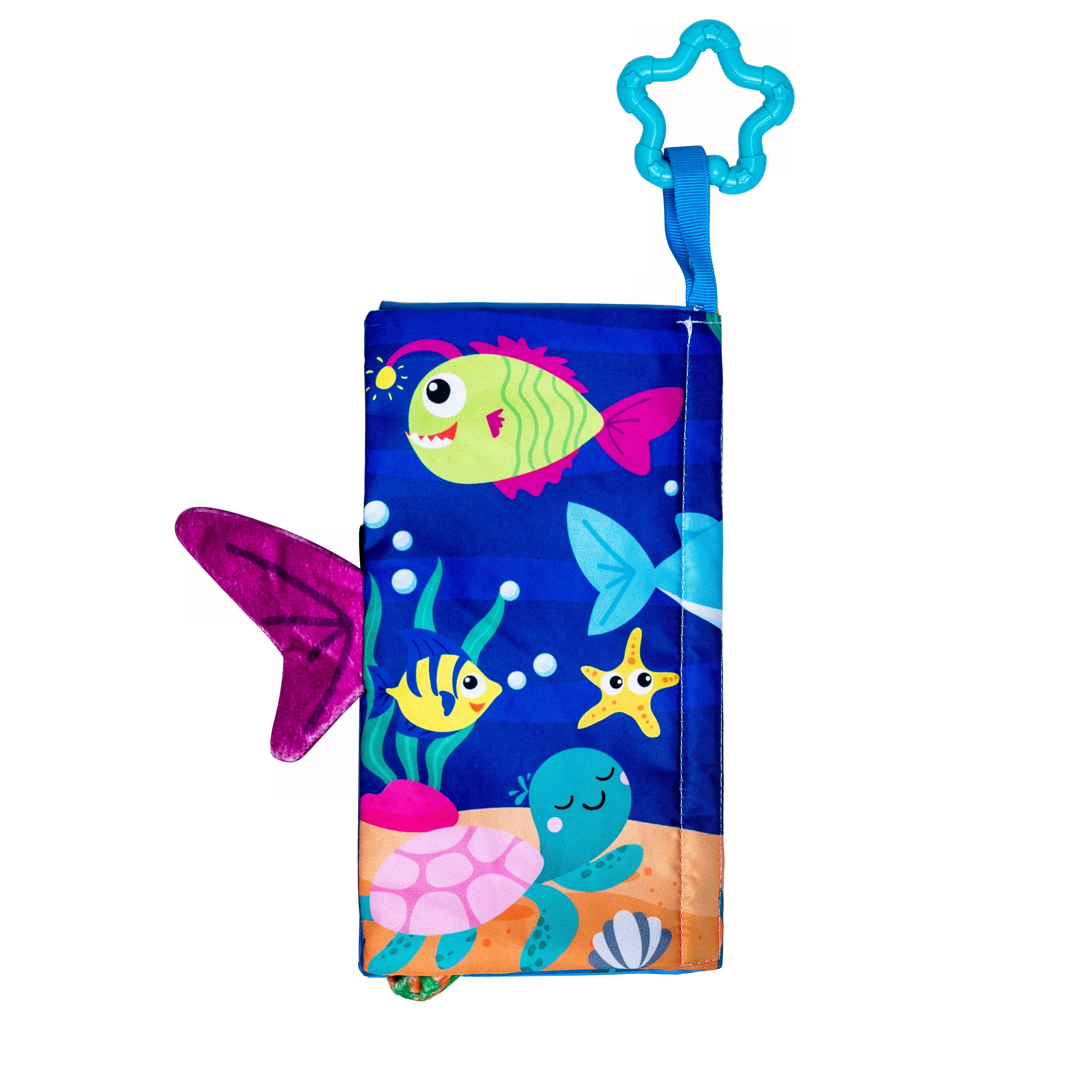 Baby Cloth Book - Marine Animals