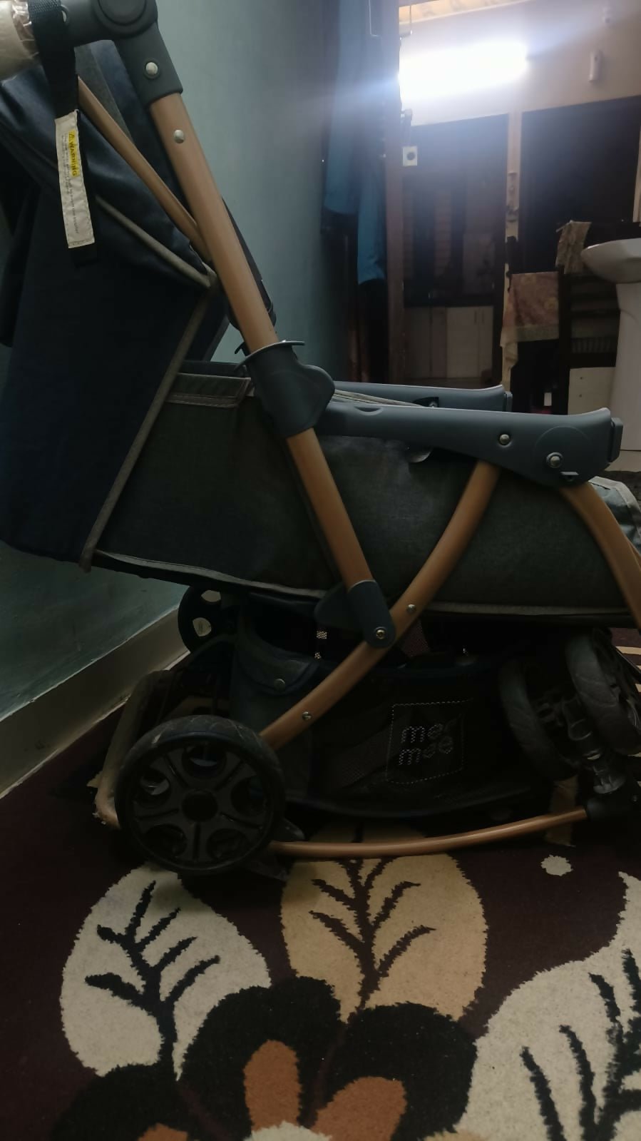 Mee Mee stroller and pram with rocker function, almost new, suitable from newborn to 5 years