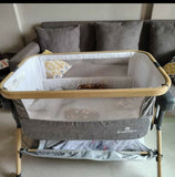 StarAndDaisy 3-in-1 Baby Co-Glide Electric Swing Cradle with Mosquito Net | 0-3 Years