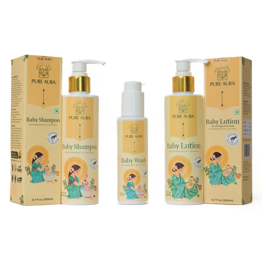 PURE AURA Head To Toe Complete Care Combo