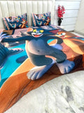 LIFESTYLE COLLECTION Digital Panel Print Cotton Bedsheet Set