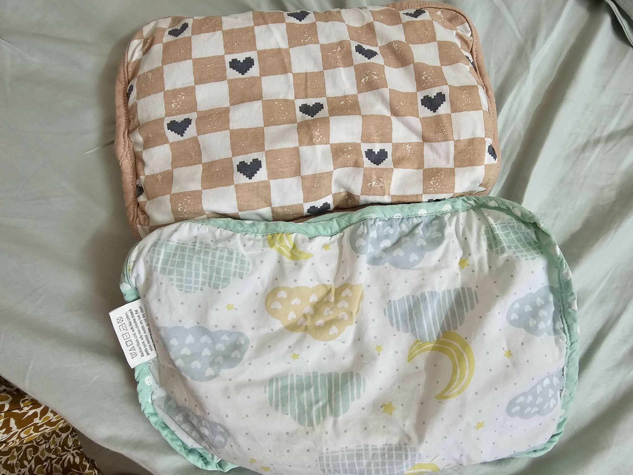 Mi Arcus and Abracadabra Mustard/Rai Pillow