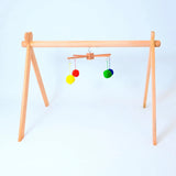 Shop now for the B4BRAIN Activity Gym +3 Mobiles with Hanger for Newborn Baby, offering engaging sensory play and developmental growth in a comfortable, easy-to-clean design!
