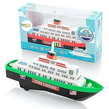 WOOZEE Star Cruise Ship Pull-Back Water Boat Toy for Kids
