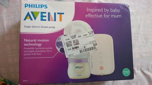 Effortlessly express milk with the PHILIPS Avent Single Electric Breast Pump, offering gentle suction, customizable settings, and a comfortable design for convenient pumping at home or on the go.