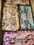 Cotton baby khoya with mesh window, multicolor prints, soft and foldable design