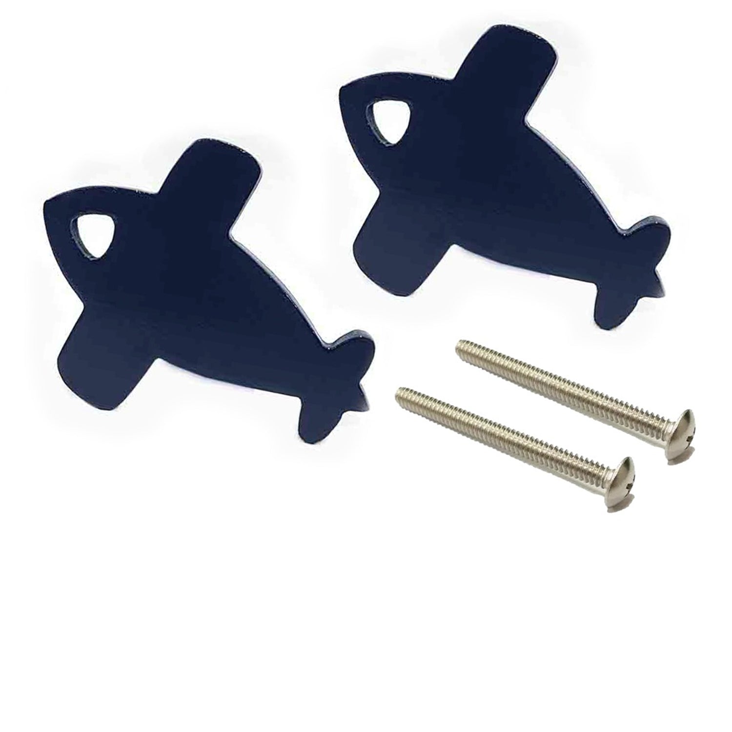 Door/ Drawer Knobs (Set of 2) Aeroplane