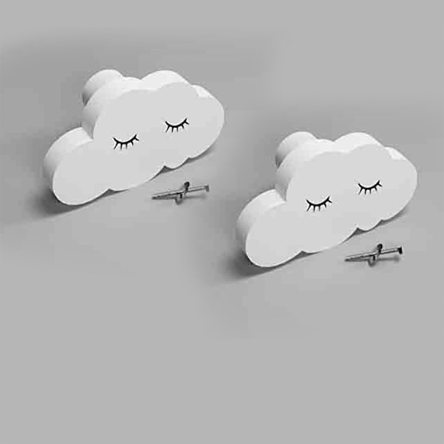 Door/ Drawer Knobs (Set of 2) Cloud