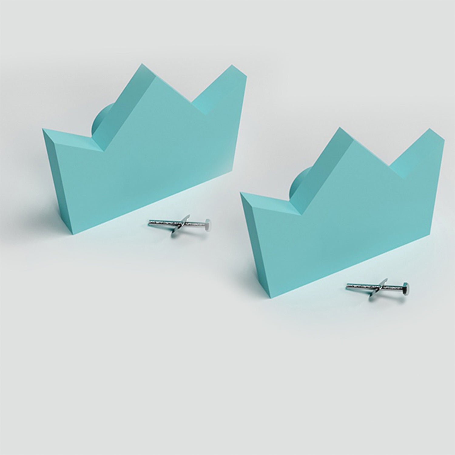 Door/ Drawer Knobs (Set of 2) Adorable Crown