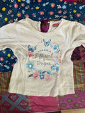 BABYHUG Tshirts Girls (Set of 2) - 0-6 months