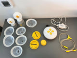 MEDELA Swing Maxi breast pump, double electric breast pump, portable breast pump, efficient milk expression, breast pump for working moms, BPA-free breast pump