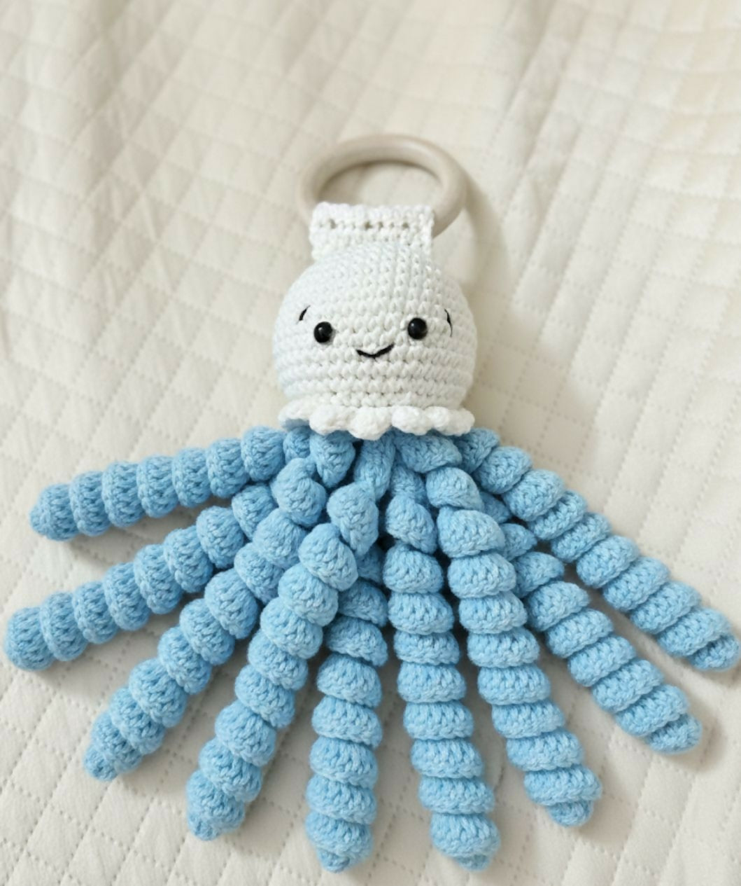 Rattle Jellyfish – Soft, Safe & Sensory Baby Toy