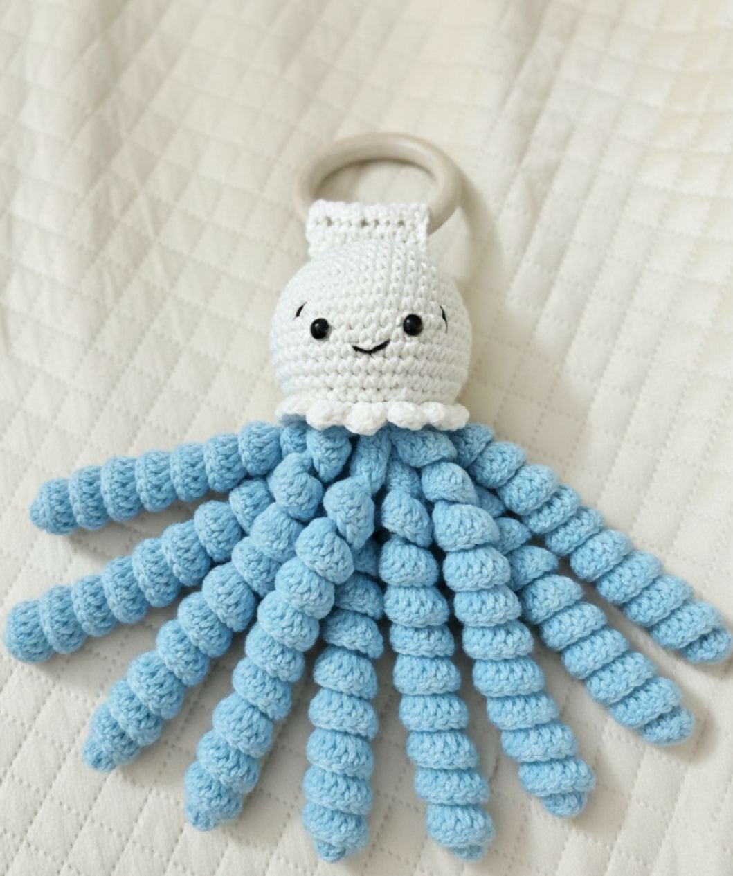 Rattle Jellyfish – Soft, Safe & Sensory Baby Toy