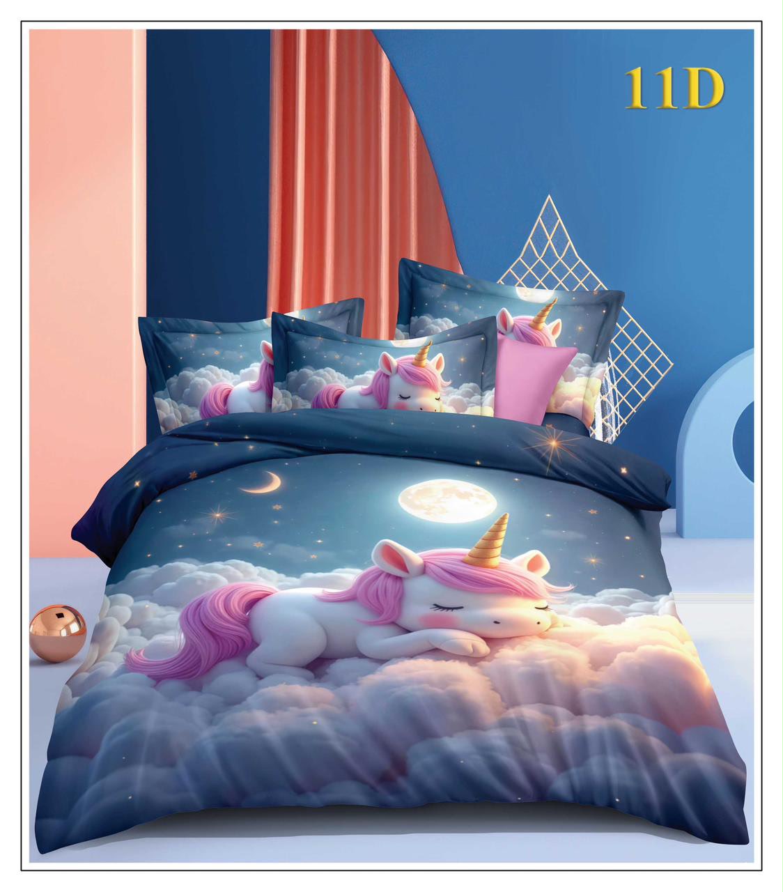 Kids Designer Disney Panel Bedsheet featuring colorful Disney-themed character prints, soft comfortable fabric, and a playful panel design to brighten kids' bedrooms and create a fun sleeping space.