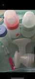 MEDITIVE 2-in-1 Electric & Manual Breast Pump, with bottles