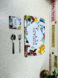 Personalized Kids Dinner Placemat Combo Set