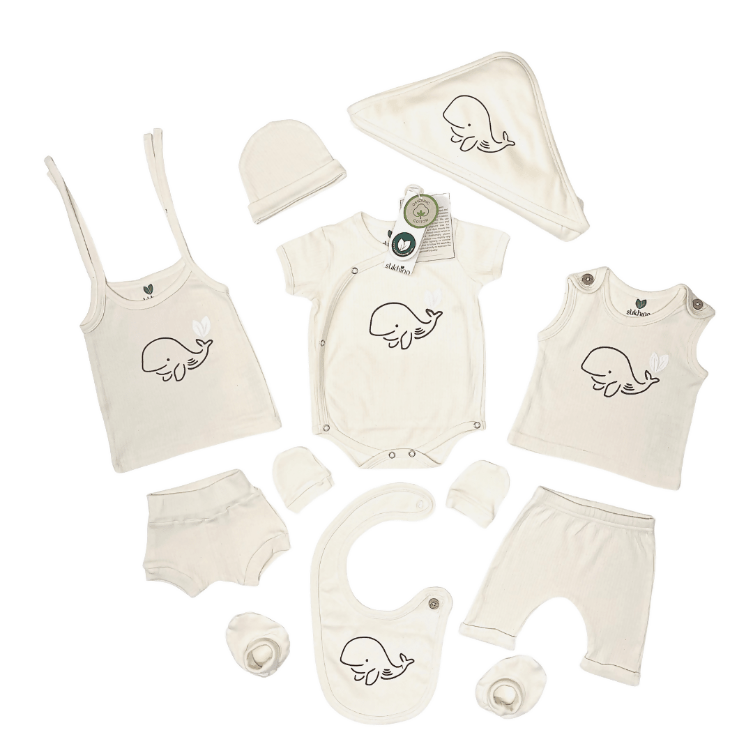 Natural Printed & Drop Needle Sets