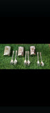 Buy Personalised Stainless Steel Glass, Spoon, and Fork Set – Durable and Customizable Dining Set for Children