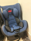 LUVLAP convertible car seat with rear and forward-facing modes, adjustable headrest, secure safety harness, side-impact protection, and cushioned comfort for growing children.