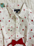 JUNIORS by Lifestyle boys shirt, bow tie & jeans set – brand new, size 18–24 months, fits up to 3 yrs.