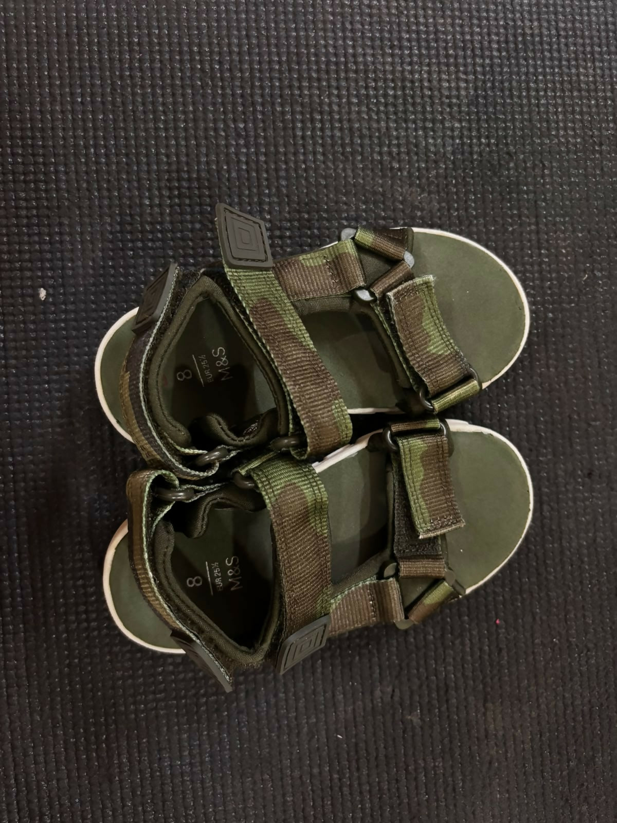 MARKS & SPENCER Military Camo Sandals with camouflage-print design, adjustable straps, comfortable footbed, and durable construction for everyday wear, outdoor play, and casual outings.