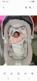 MASTELA 5 in 1 baby rocker automatic swing with cushioned seat, soothing swing motion, secure harness, reclining design, and multi-function comfort for babies.