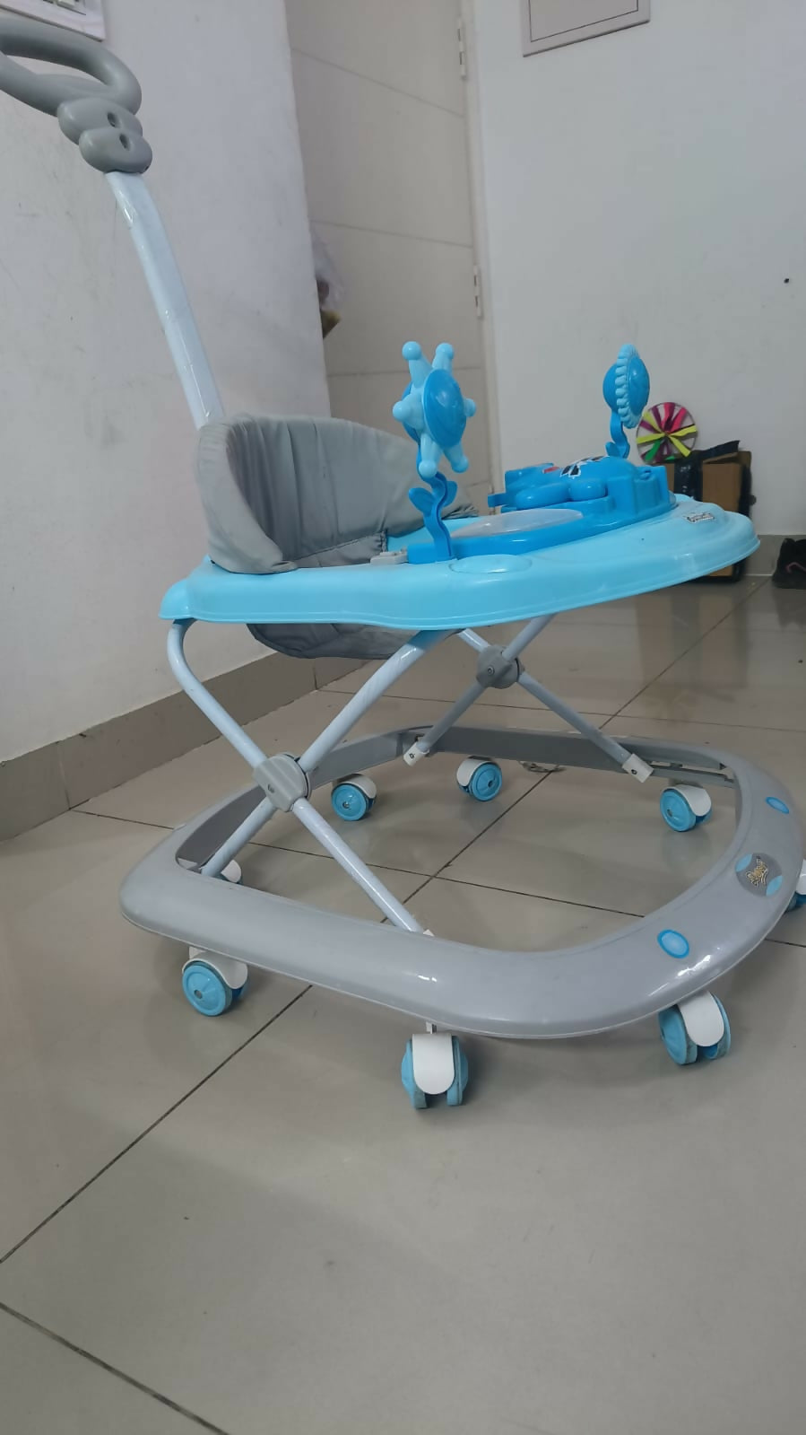 NHR Dash Butterfly Deluxe Baby Walker with Position Adjustable Heigh