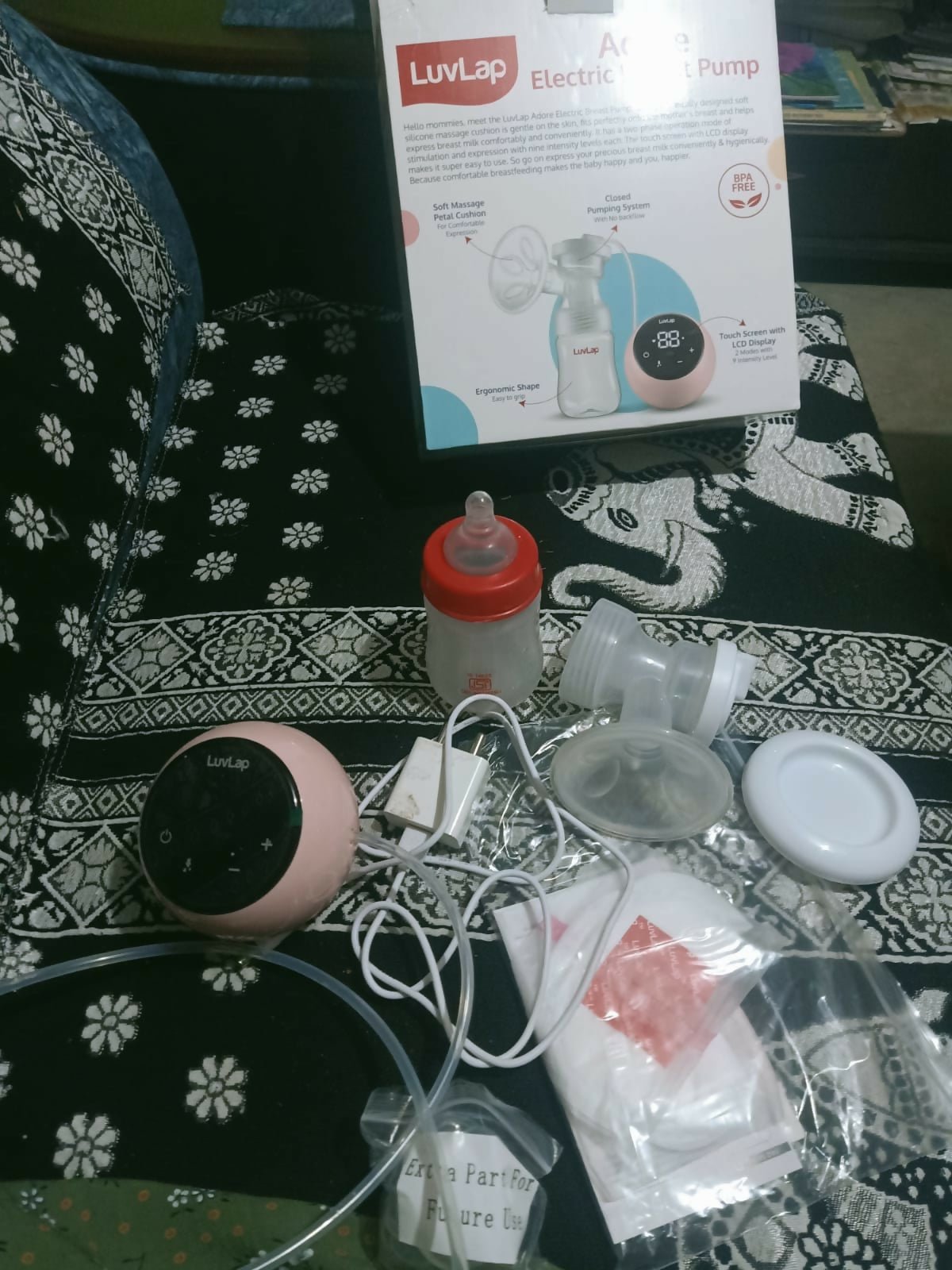 LUVLAP Adore Electric Breast Pump