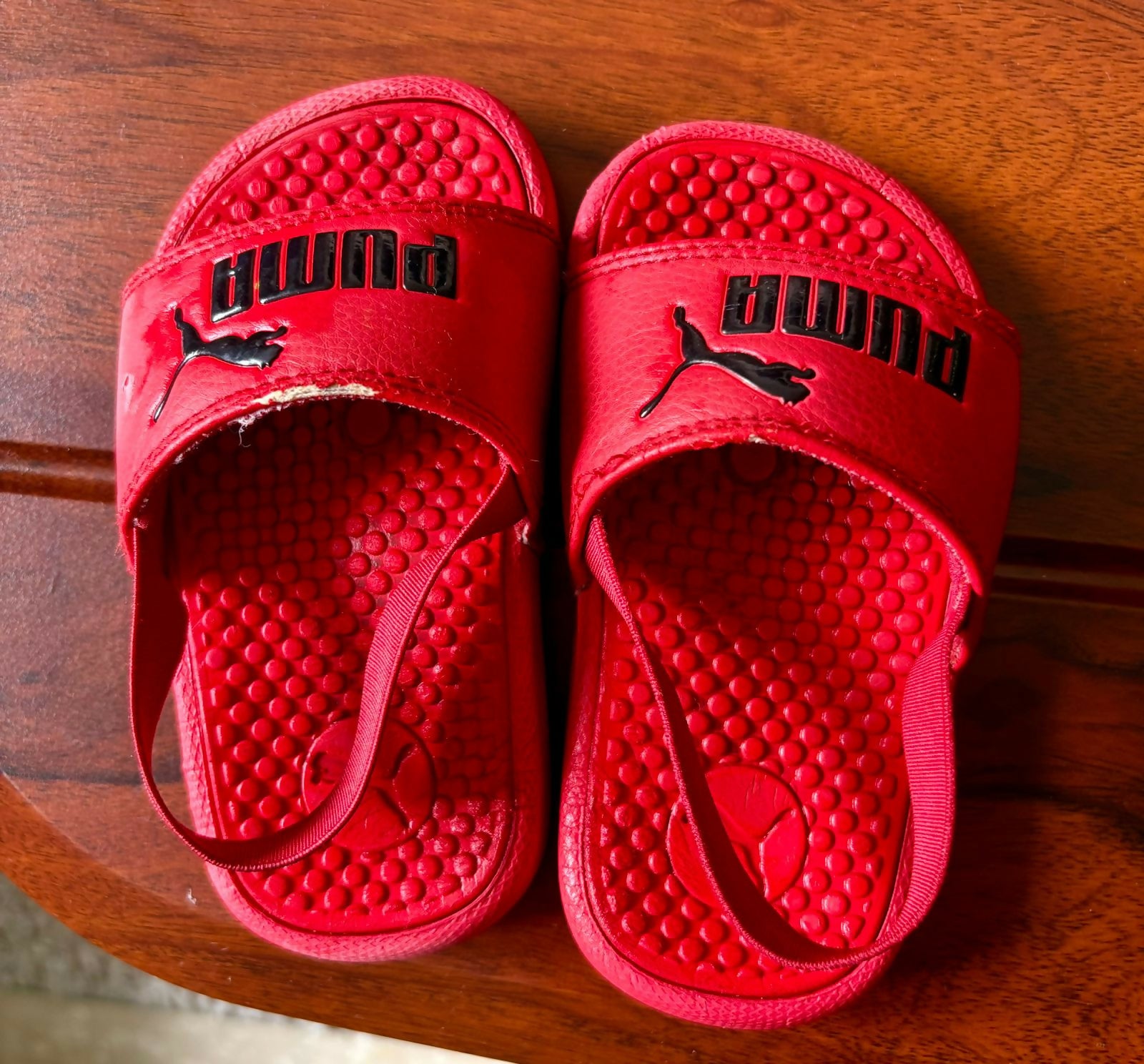 Cool Cat Red Fluffy Puma Slides Puma Leadcat Slide Rihanna Fenty