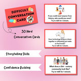 Kids Conversation Game with Snakes and Ladder