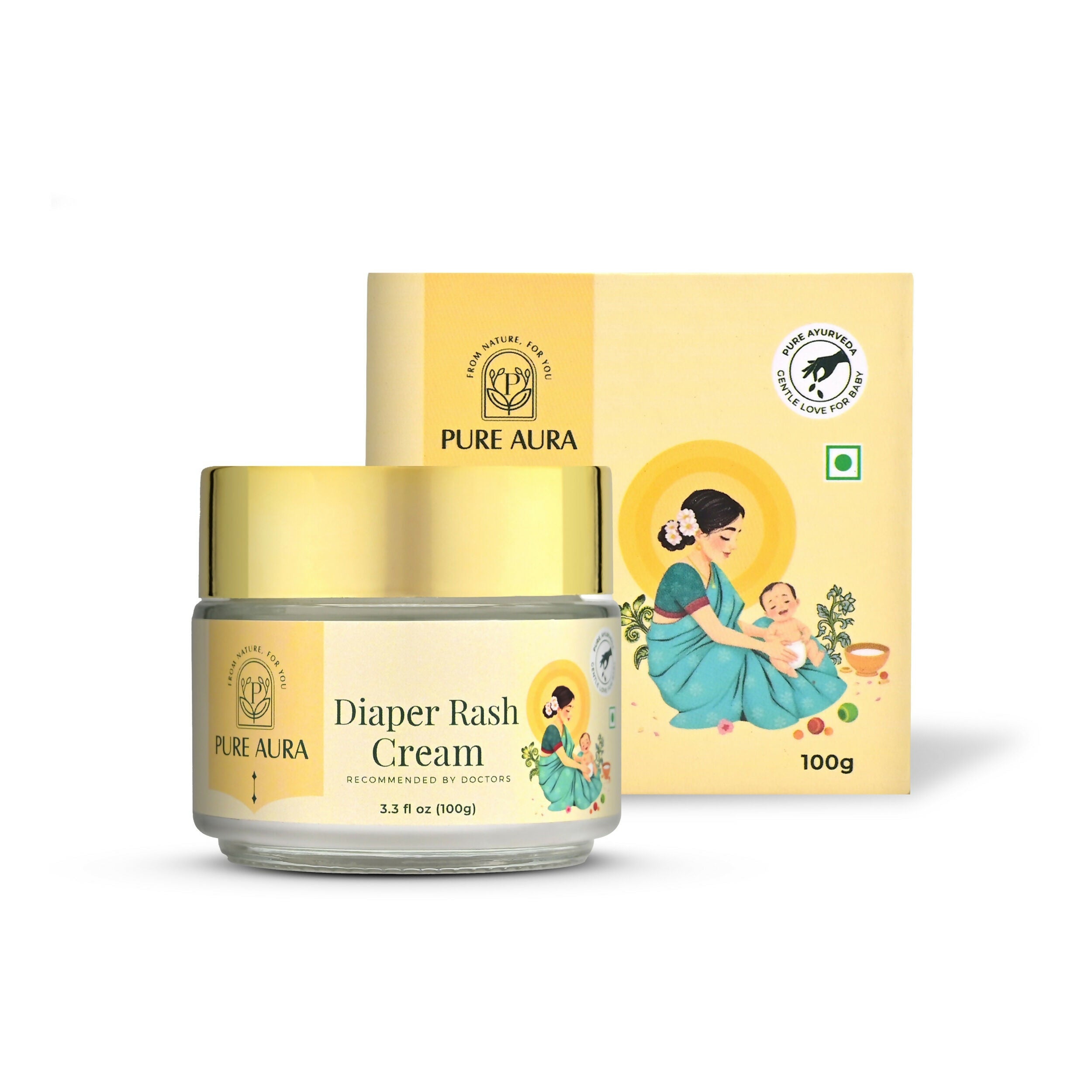 PURE AURA Diaper Rash Cream