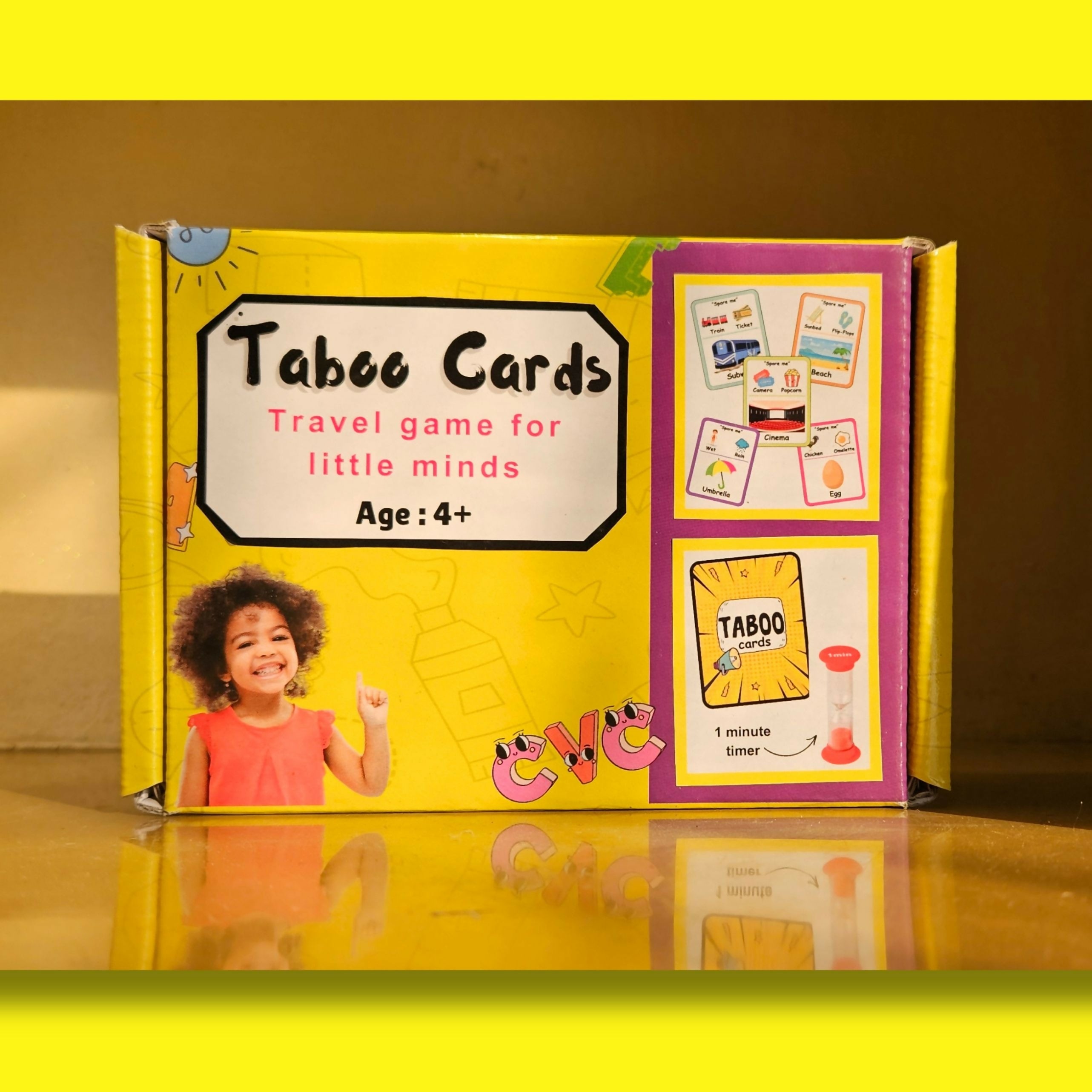 Taboo card game