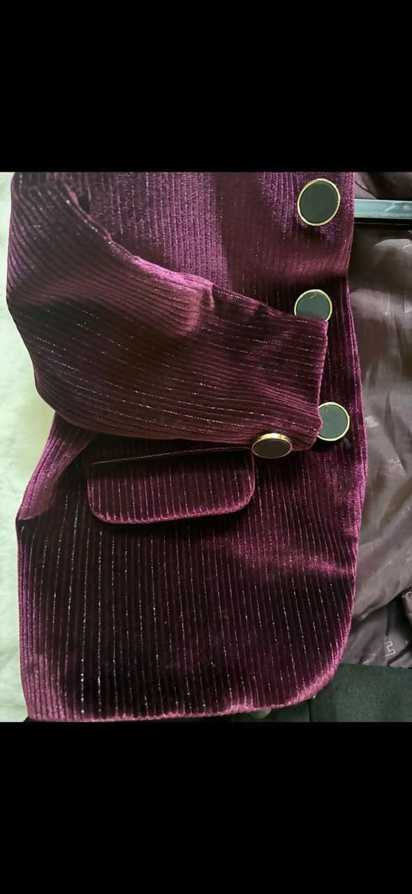 Couture Velvet Blazer with Trousers – Premium Party Wear for Kids