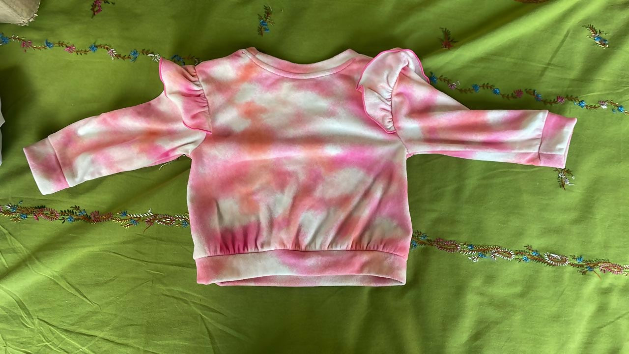 CAT & JACK Pink Full Sleeves Top for Girls