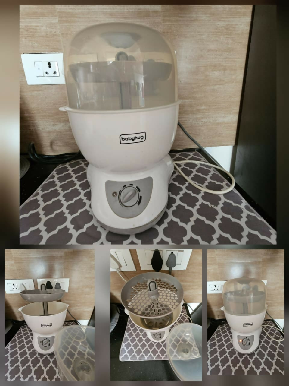 BABYHUG 6-in-1 Steam Sterilizer cum Multifunctional Warmer