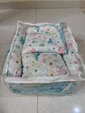 HAUS & KINDER Bundle of Joy Bedding Set (Vitamin Sea – White Blue)