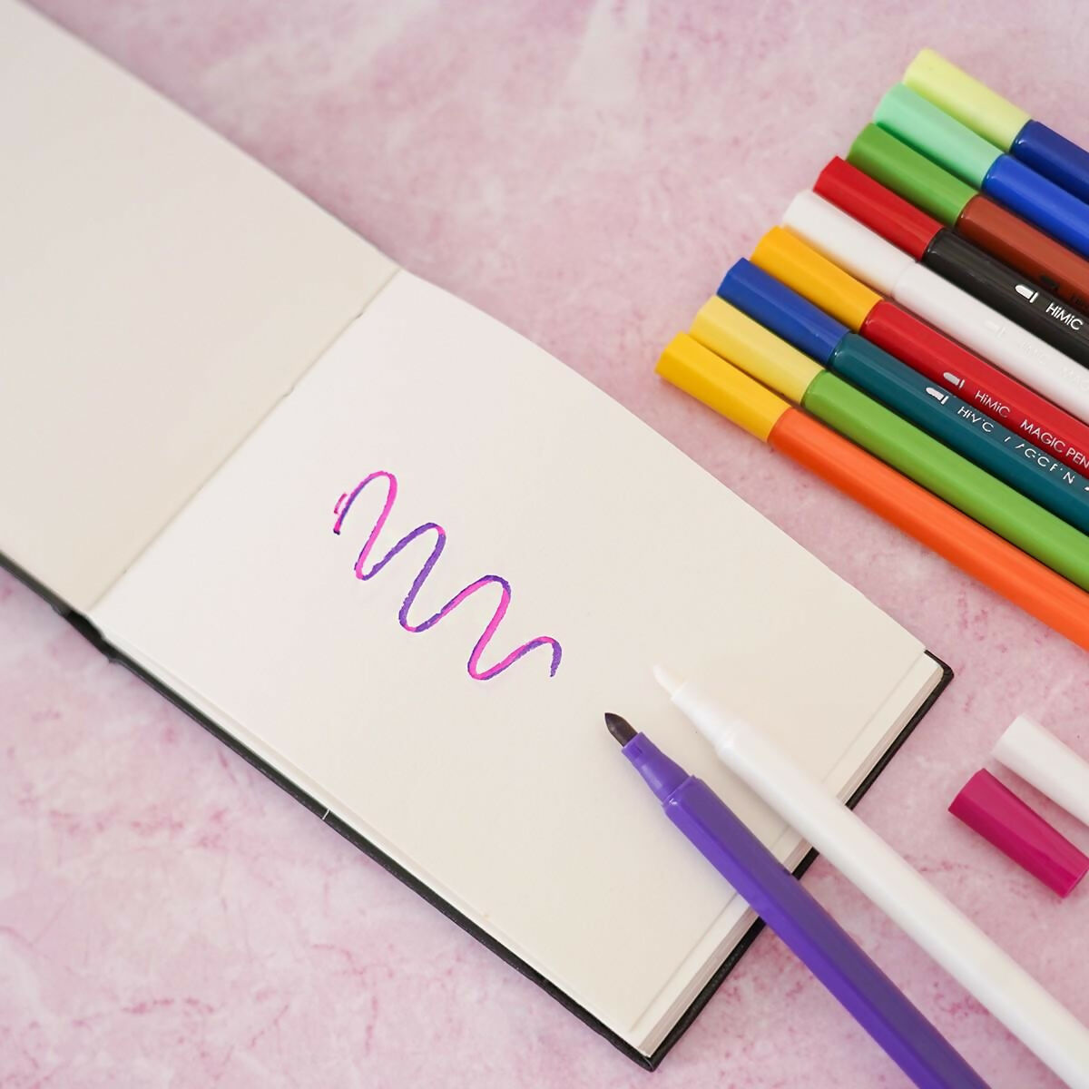 Erasable Gel Pen Set for Kids Best Gel Pens for Smooth Writing FunBlast Cartoon gel Pen is lightweight, Slim design & easy grip which makes it perfect for long hours of writing.