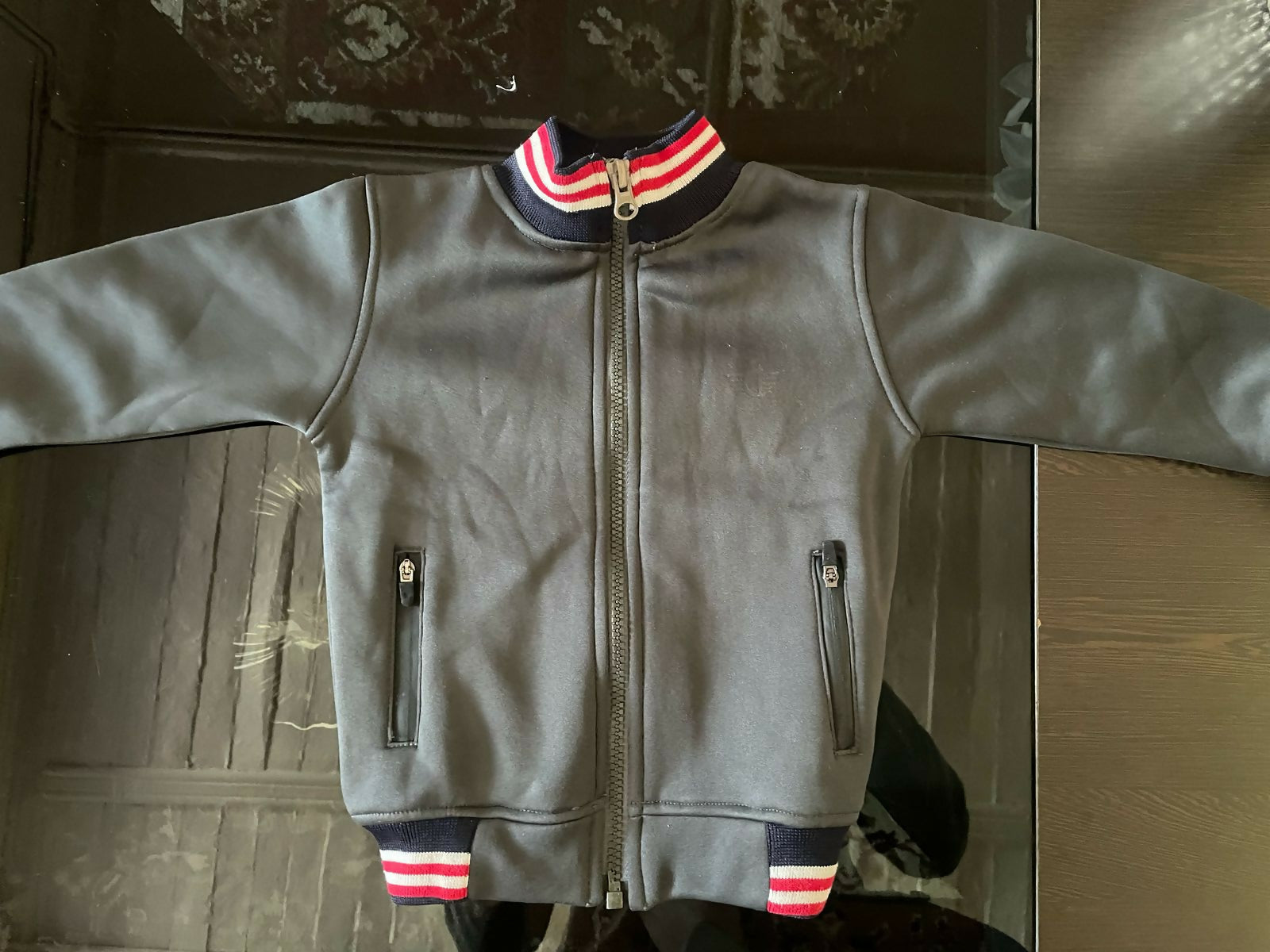 GINI & JONY  Infant Boys Black / Grey Cotton Sweatshirt (Set of 2)