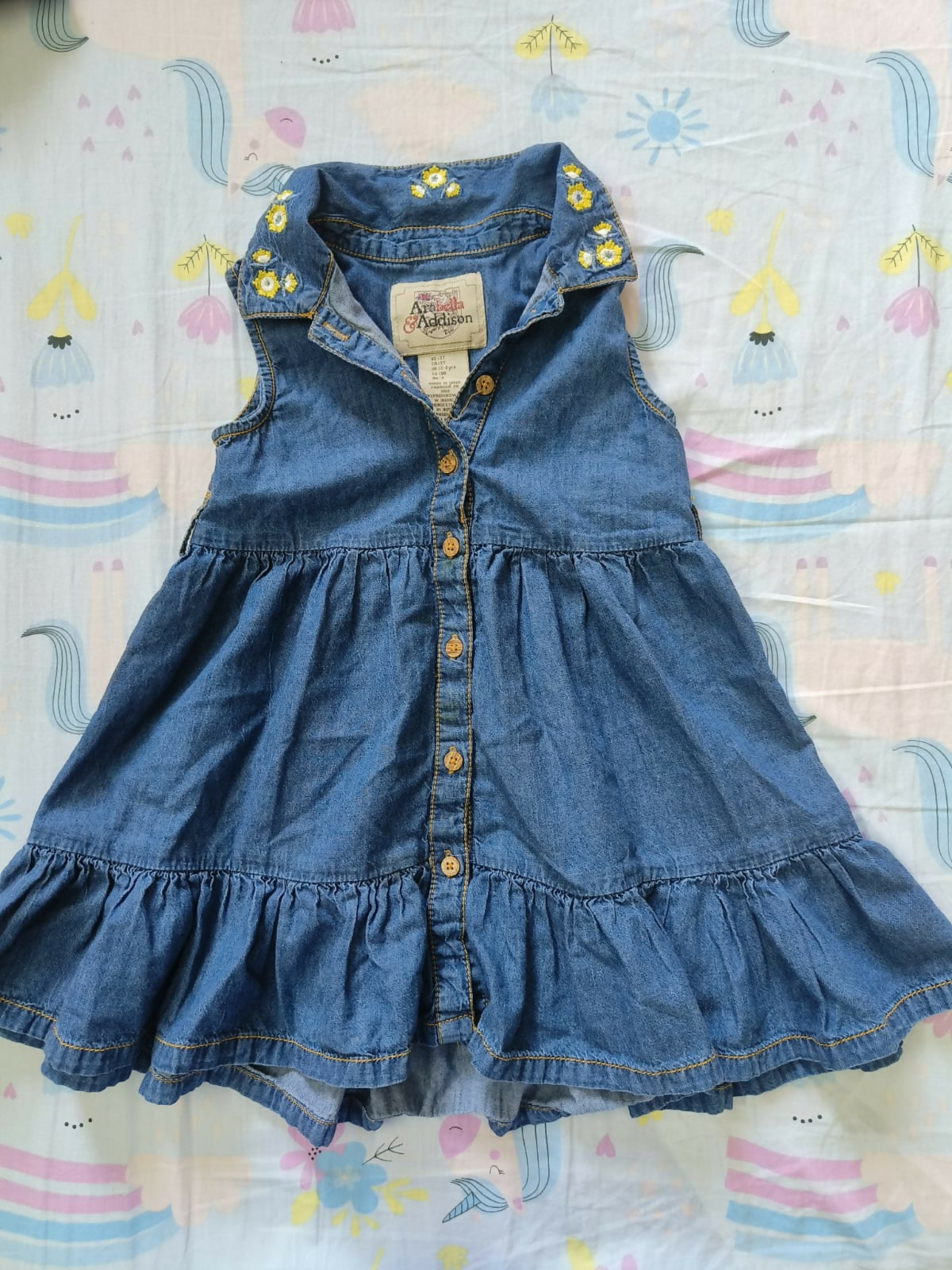 Jeans frock design on sale