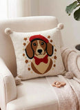 CUDDLE KIDS Hand-Stitched Throw Cushion Covers (Set of 2)