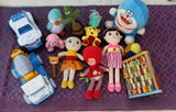 Soft toys made from plush, child-friendly fabric with cuddly designs, soft filling, and gentle textures, perfect for babies, kids, playtime, cuddling, and gifting.