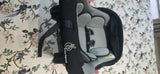 R for Rabbit infant car seat with rear-facing design, cushioned seating, 5-point safety harness, ergonomic carry handle, and protective side support for safe and comfortable travel with newborns and infants.